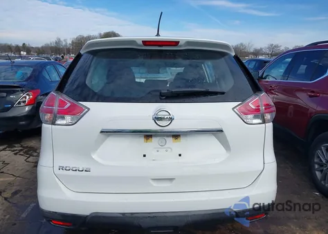 2016 Nissan Rogue S/Sl/Sv from USA, damaged, VIN KNMAT2MT8GP692845
